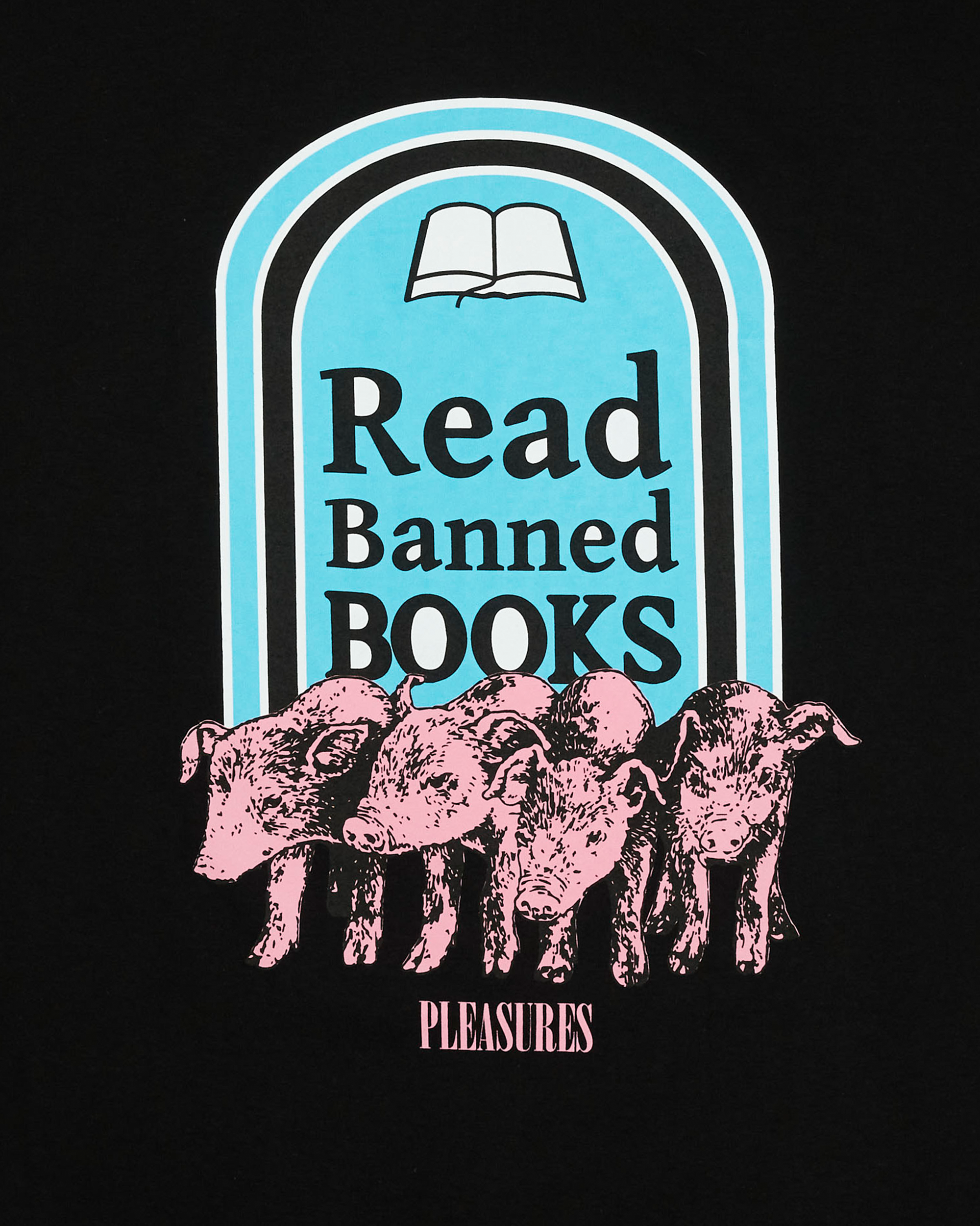 Banned Books T-shirt - Black