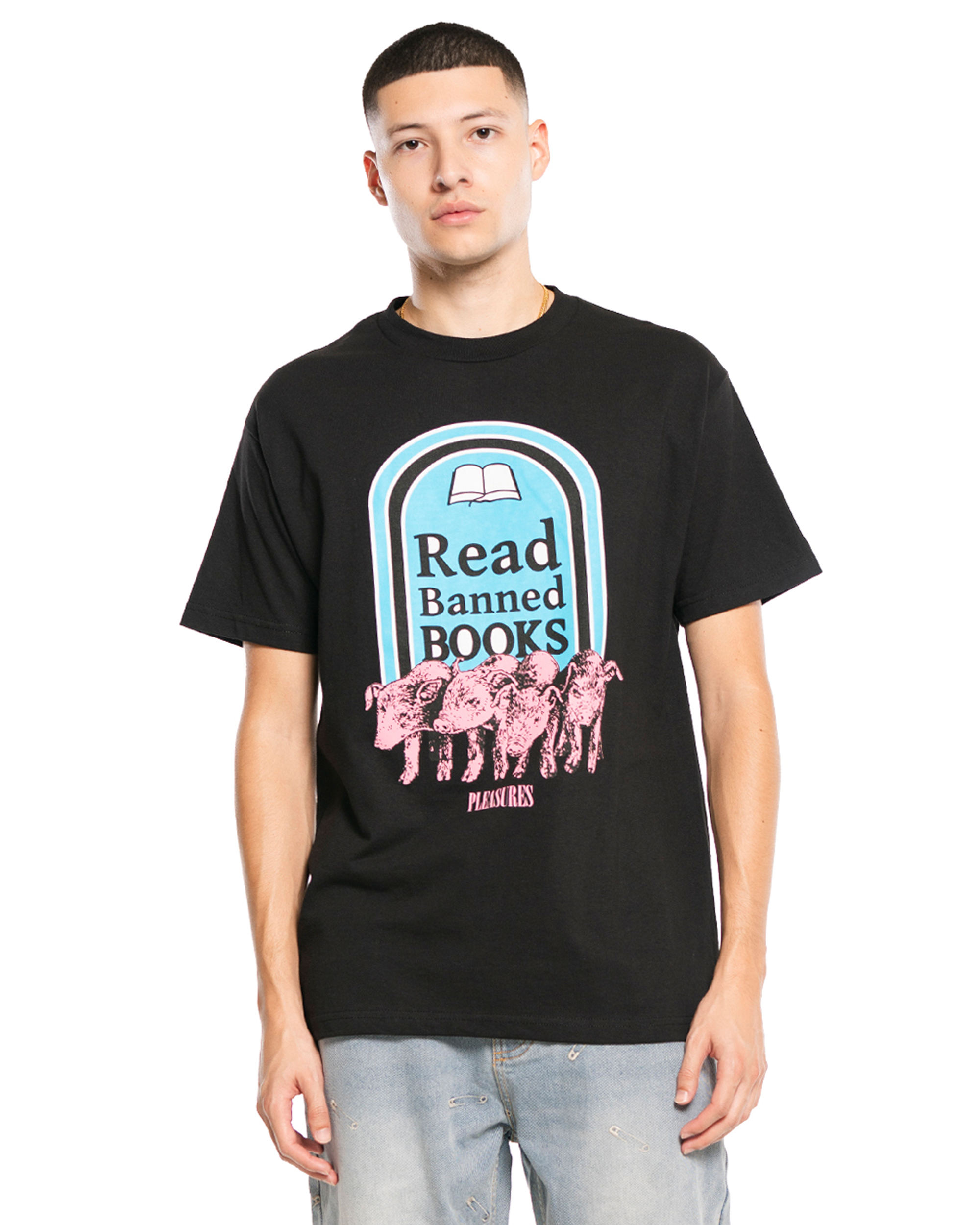 Banned Books T-shirt - Black
