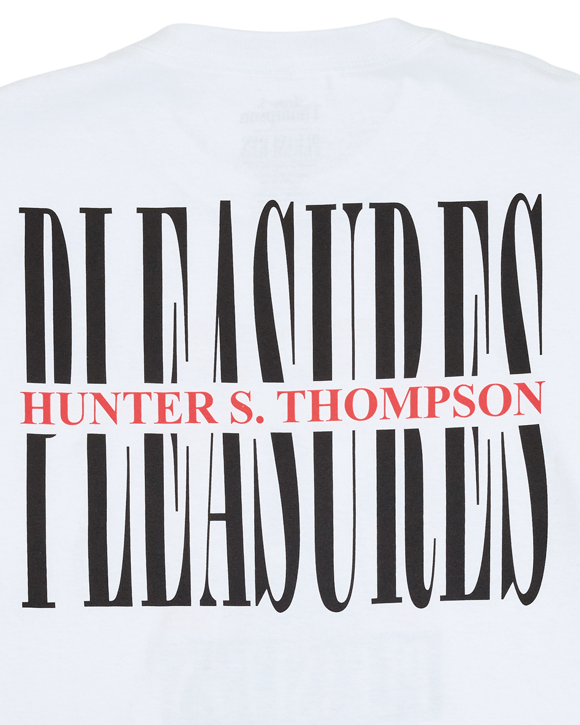 Hunter S. Thompson No Smoking T-shirt - White