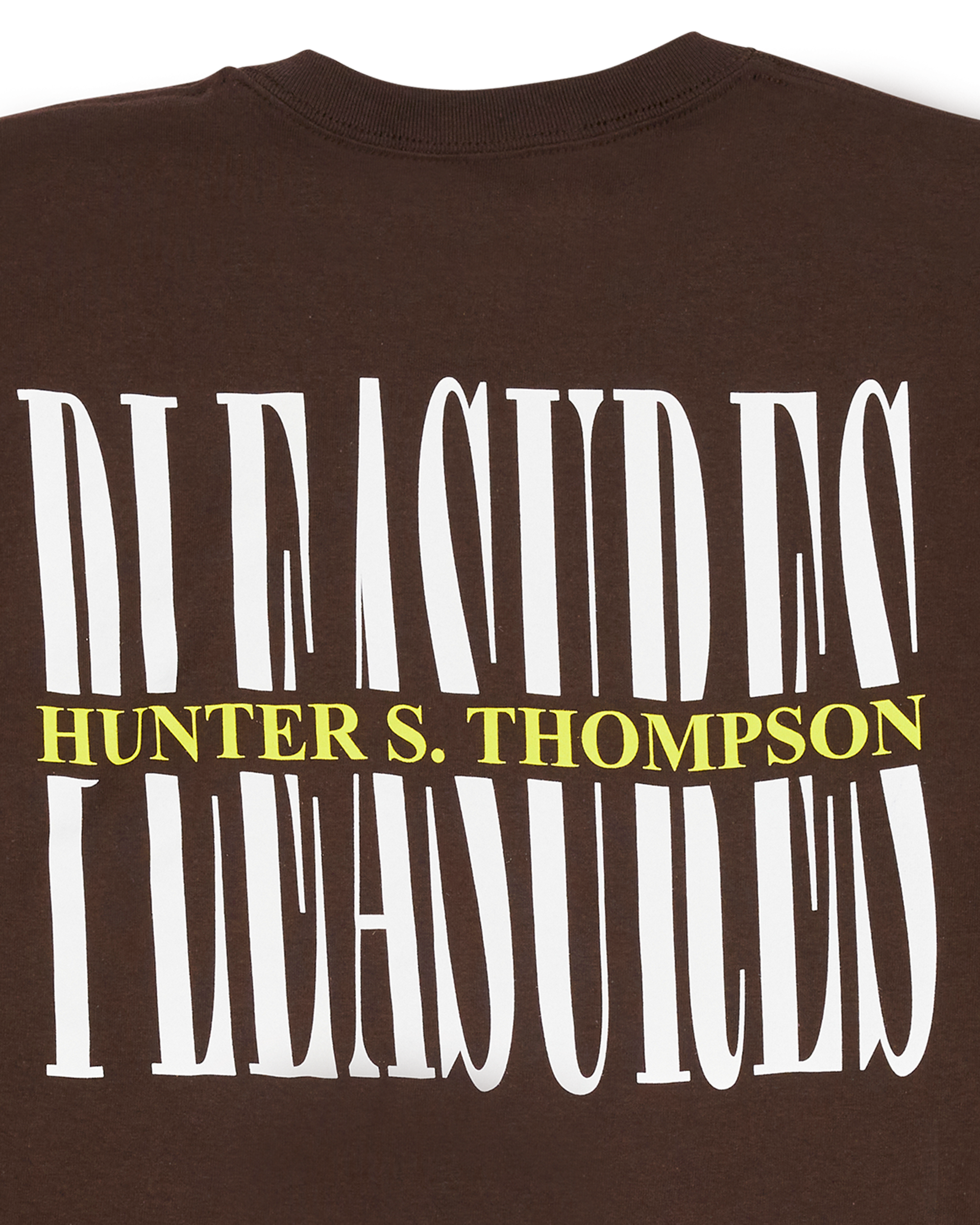 Hunter S. Thompson No Smoking T-shirt - Brown