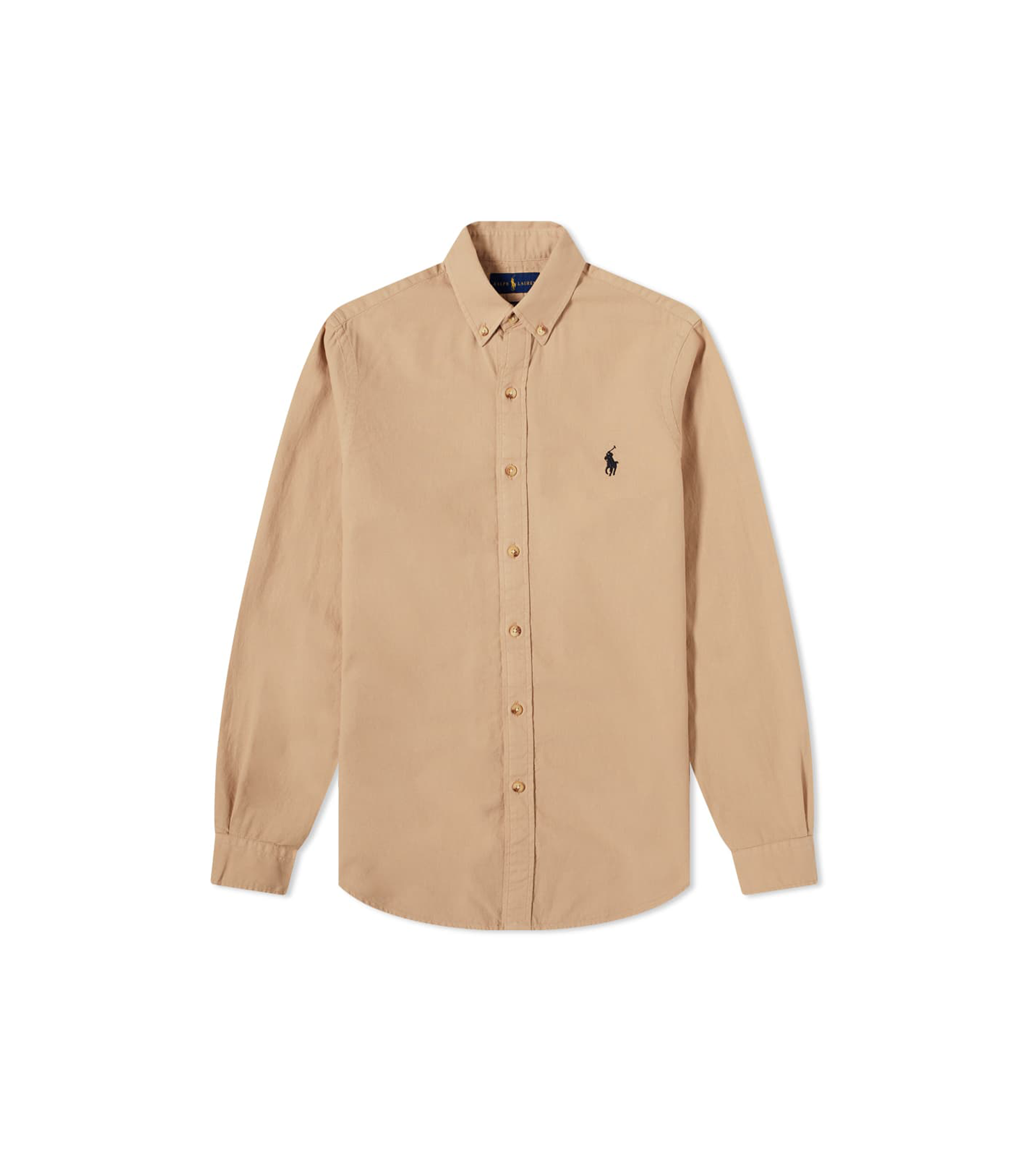 Long Sleeve Sports Shirt - Vintage Khaki