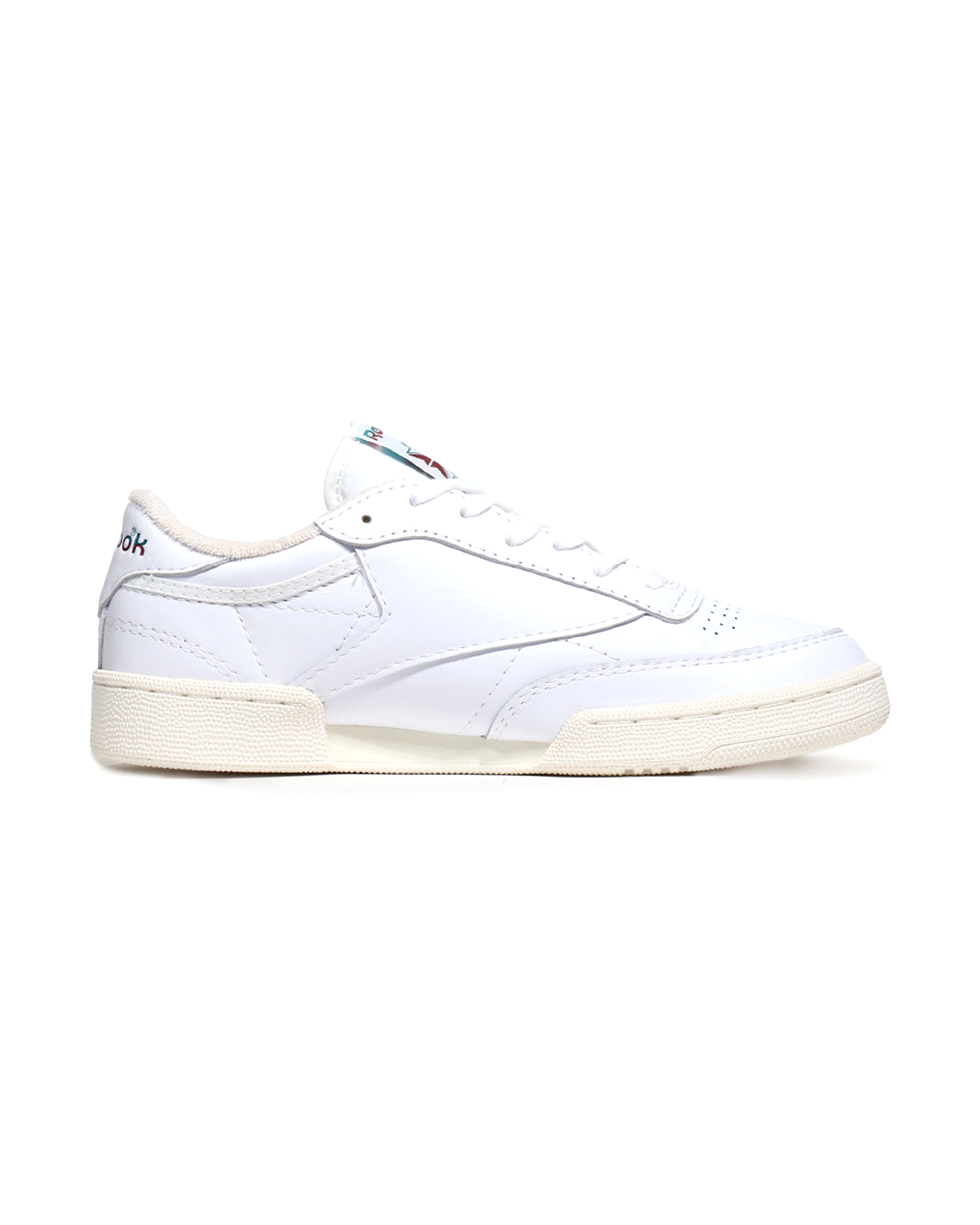 Club C 85 Vintage - White / Seaport Teal / Classic Burgundy