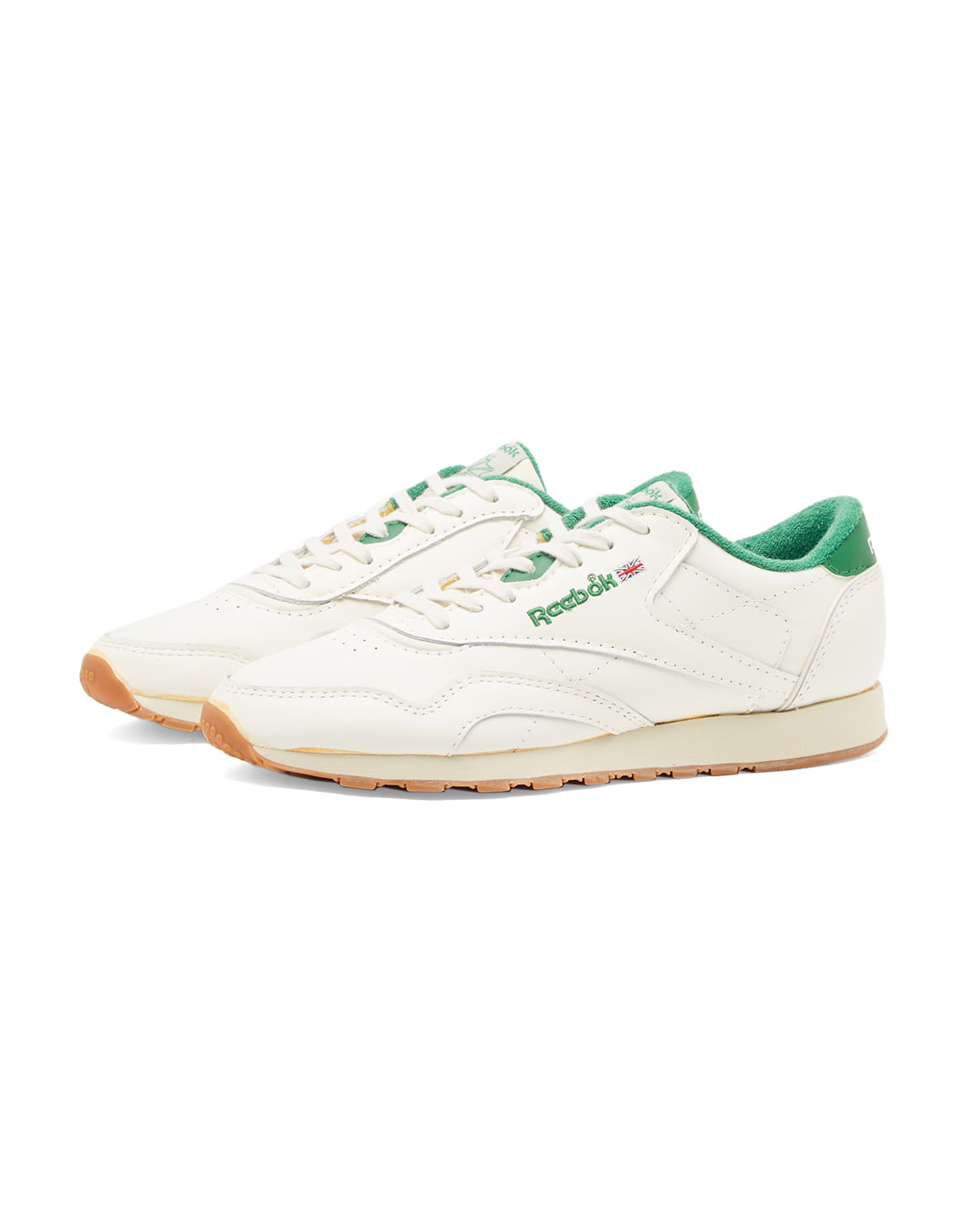 Classic Leather Plus - Chalk / Glen Green / Alabaster
