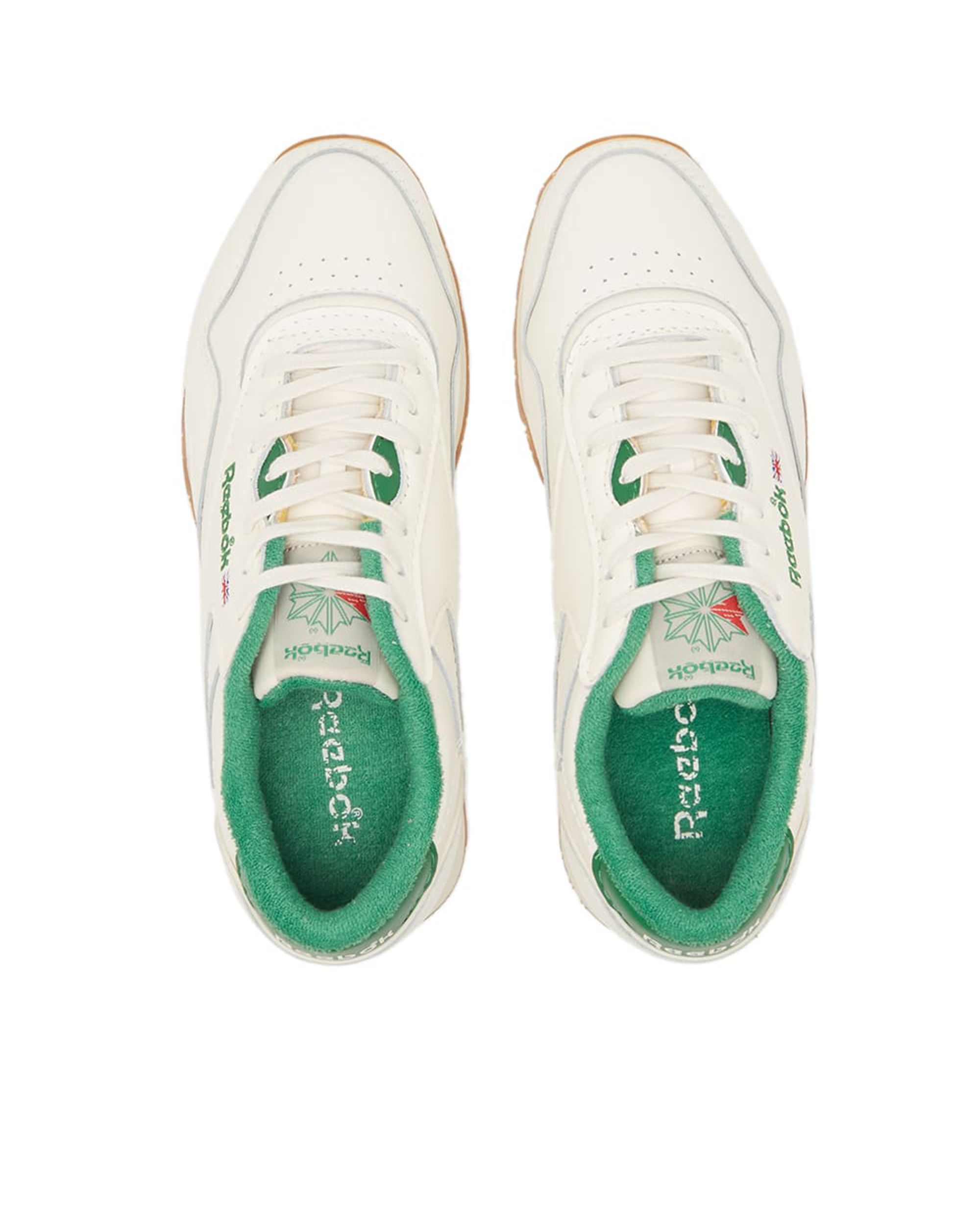 Classic Leather Plus - Chalk / Glen Green / Alabaster