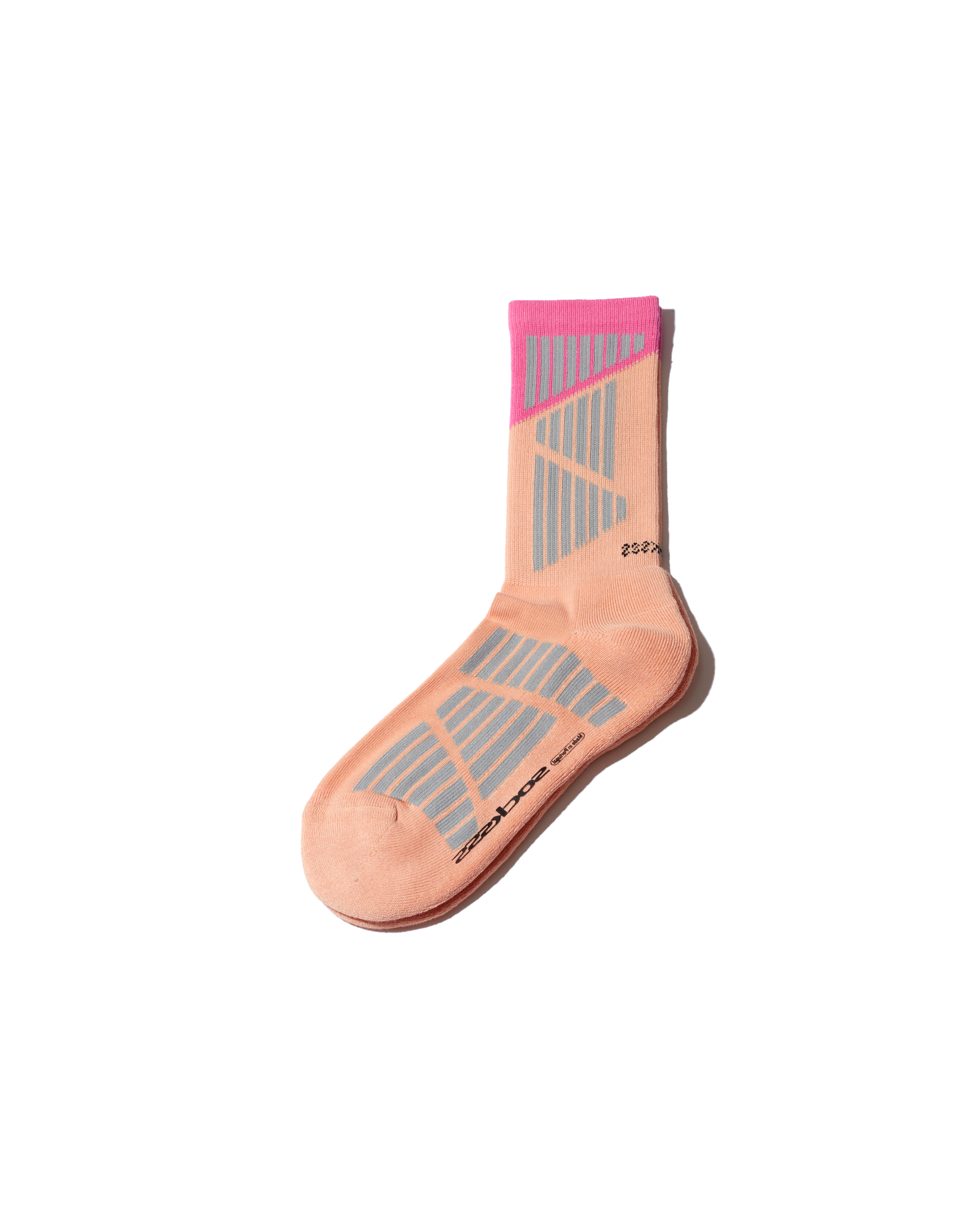 Galaxy Sports Sock - Peach / Pink