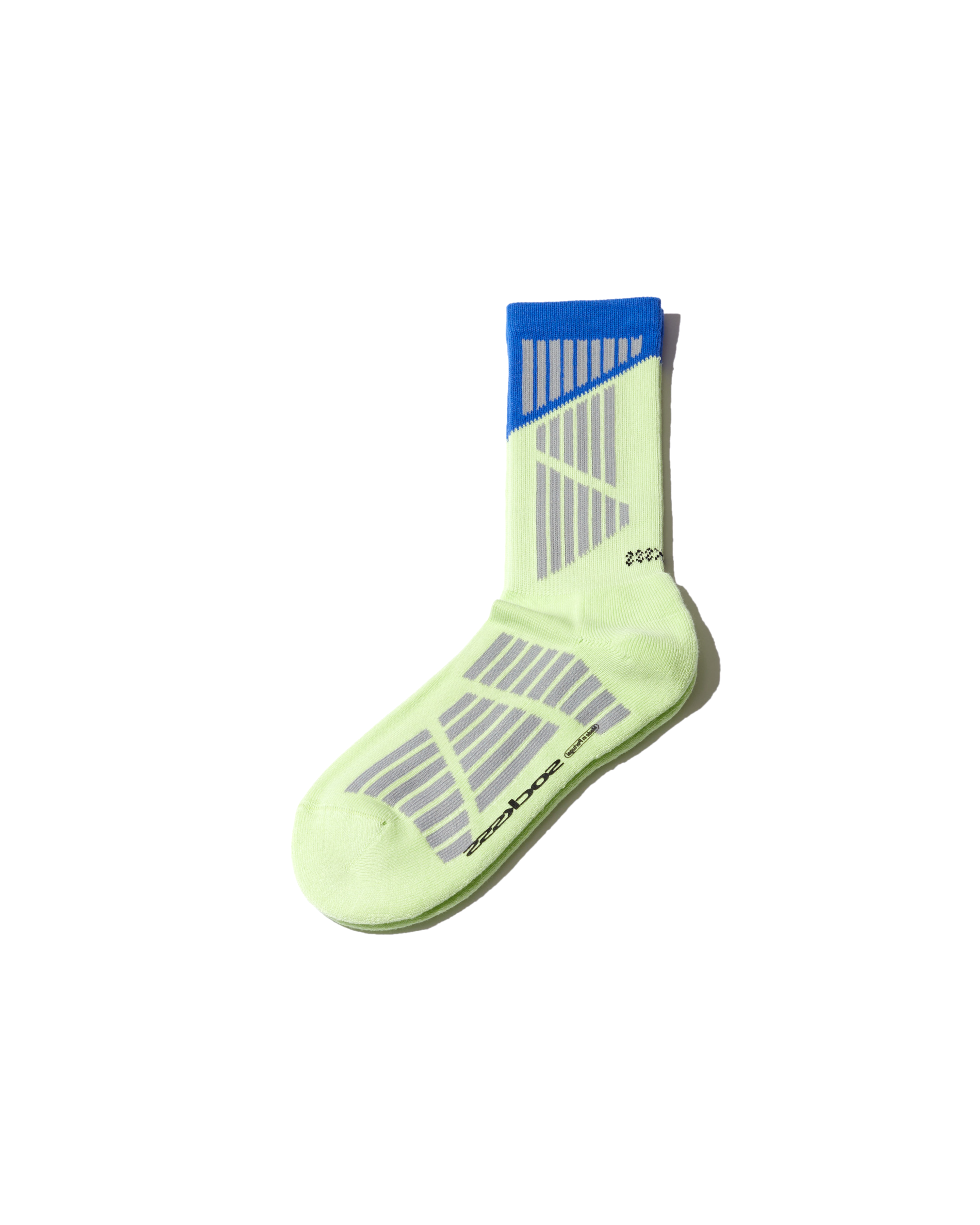 Starfleet Sock - Neon Green / Blue