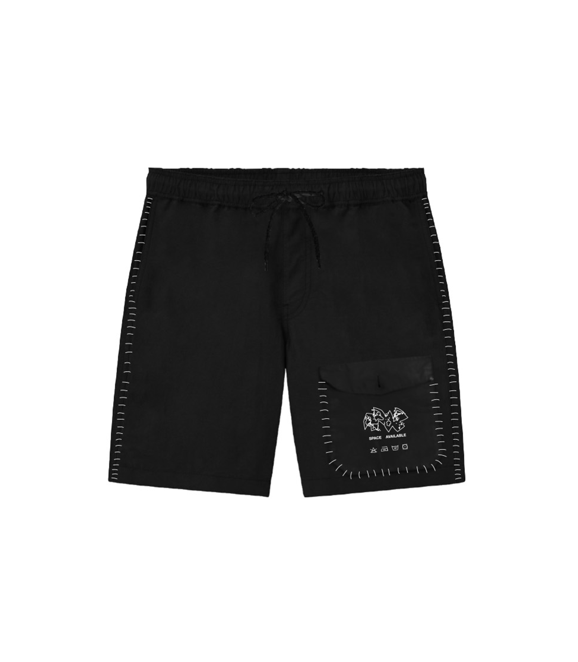 Recycled Work Shorts - Black