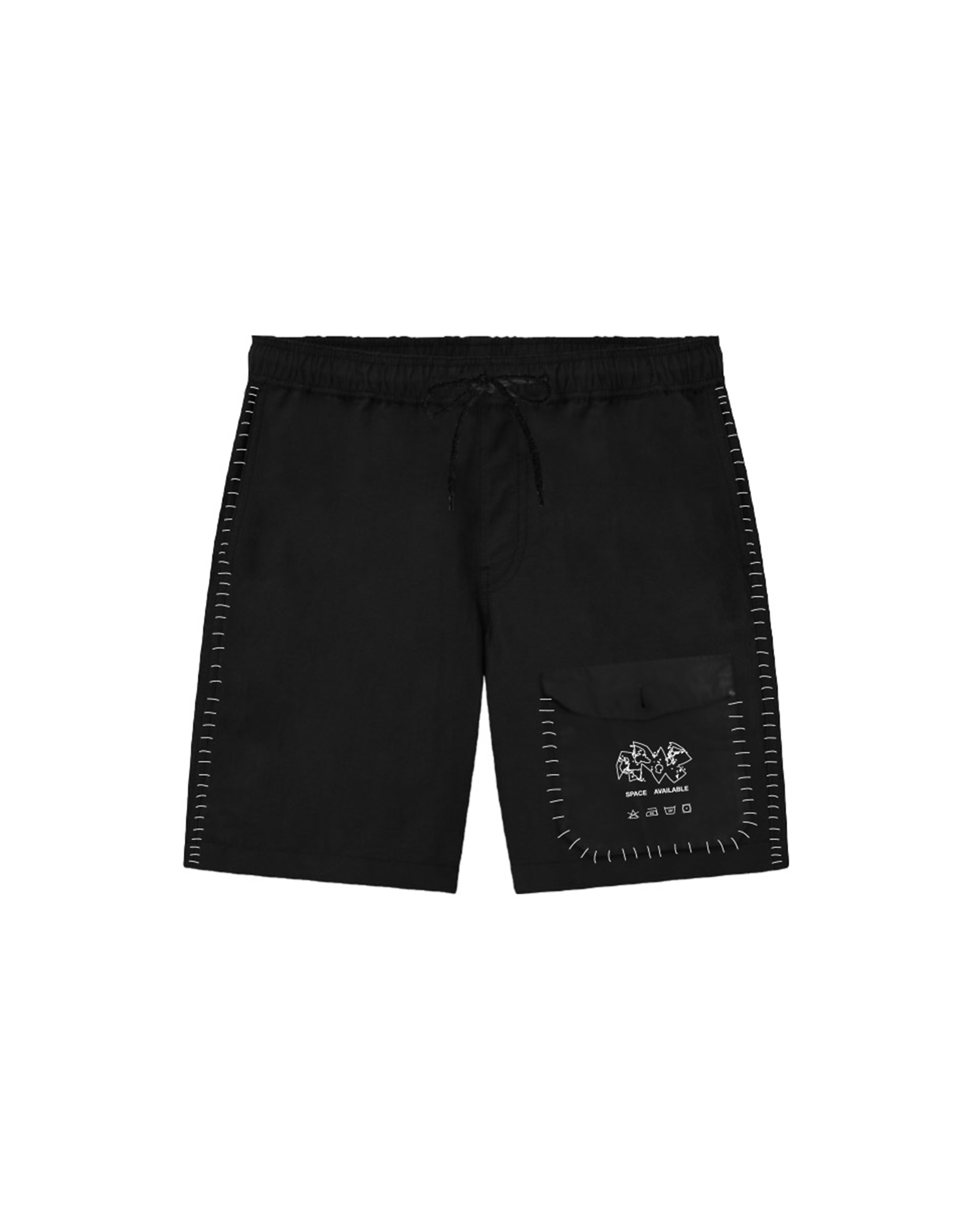 Recycled Work Shorts - Black