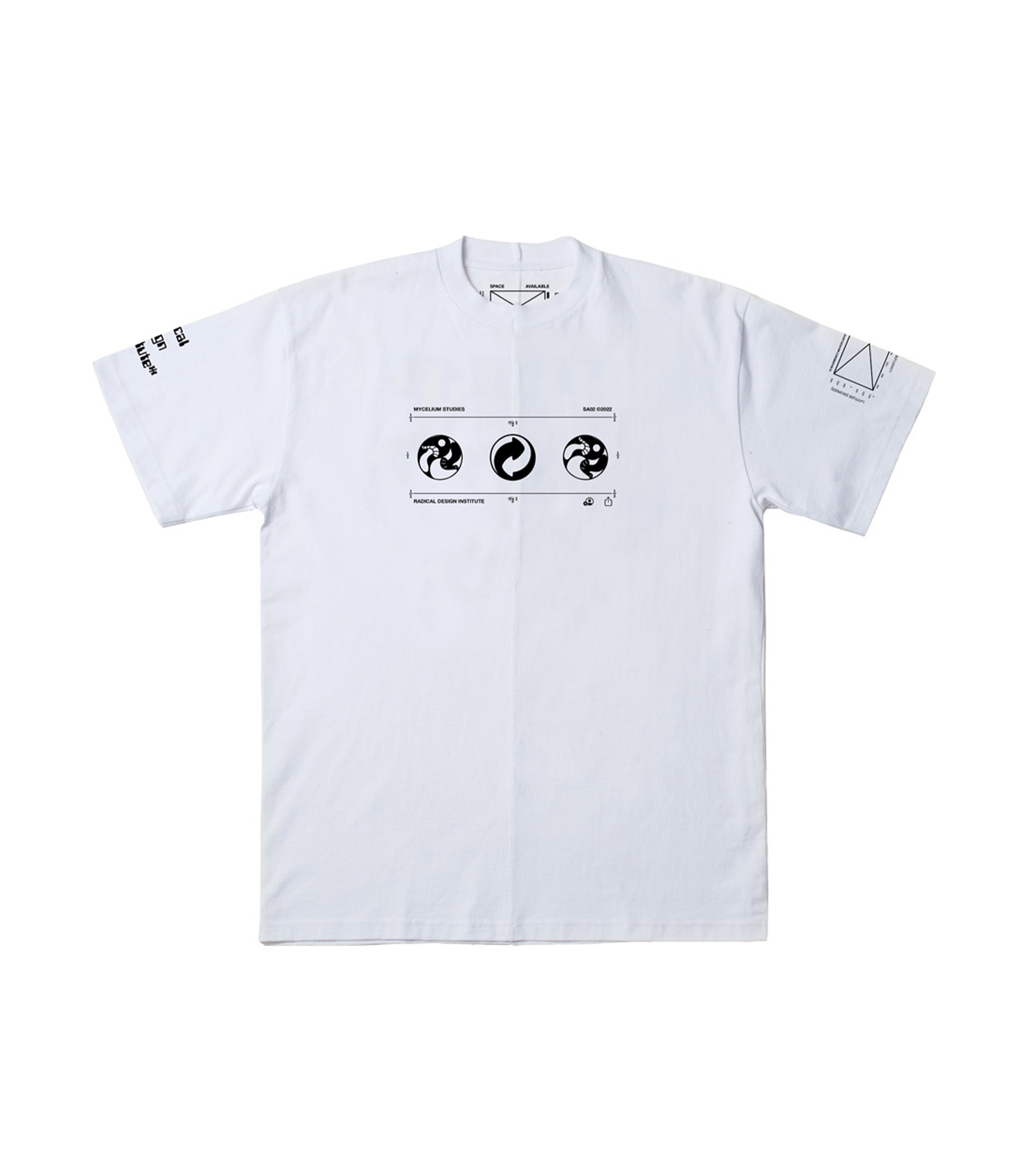 Upcycled Case Study T-shirt - White