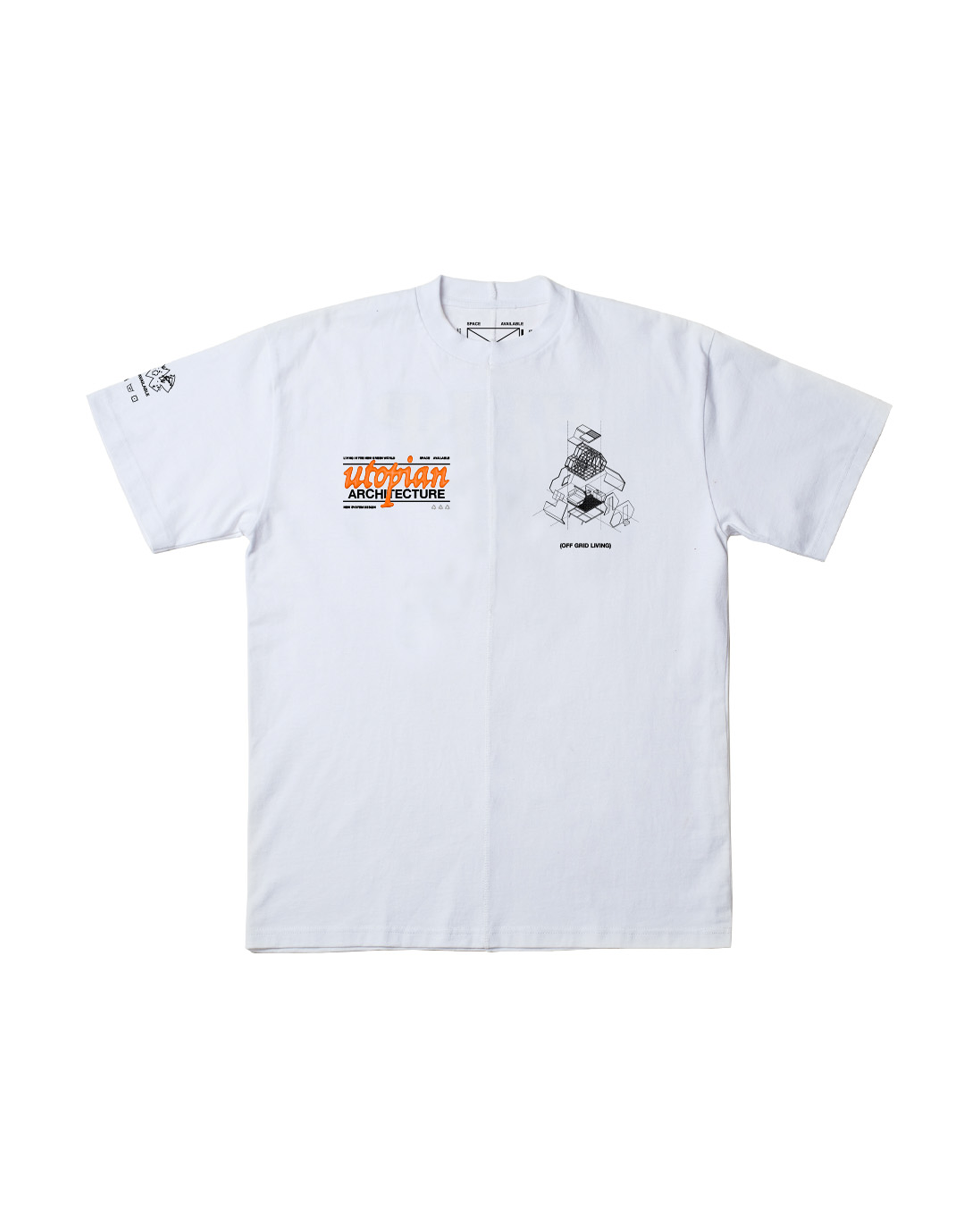 Utopian Architecture T-Shirt - White