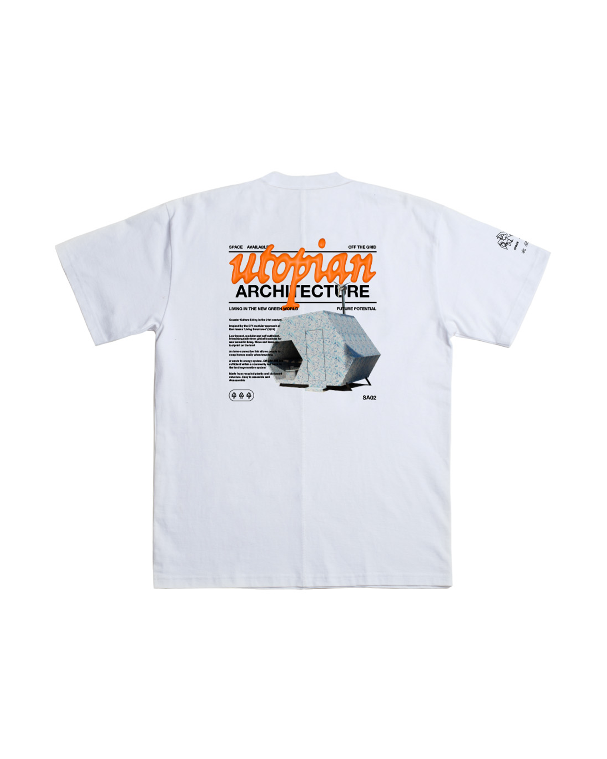 Utopian Architecture T-Shirt - White