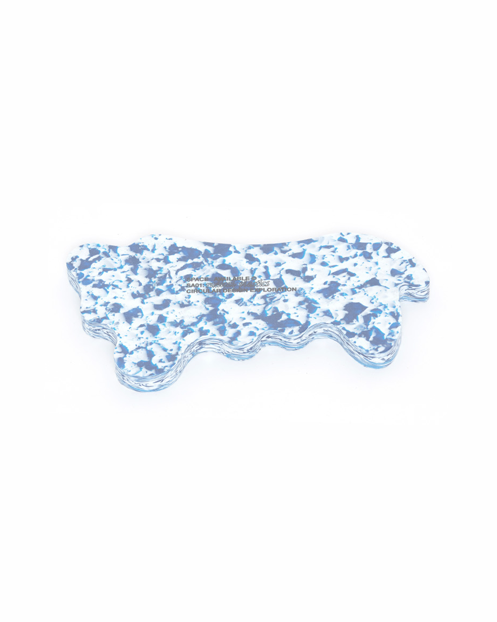 Melted Structures Desk Tray - Blue Wave
