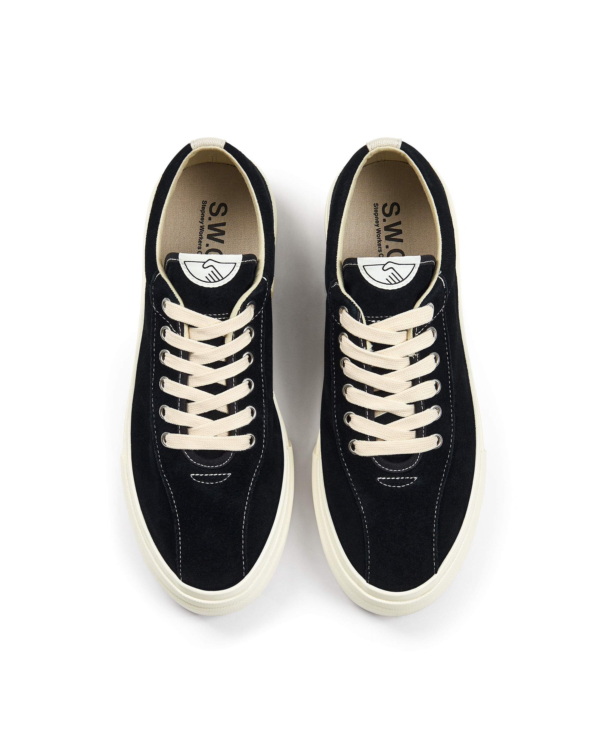 Dellow Suede - Black / Ecru