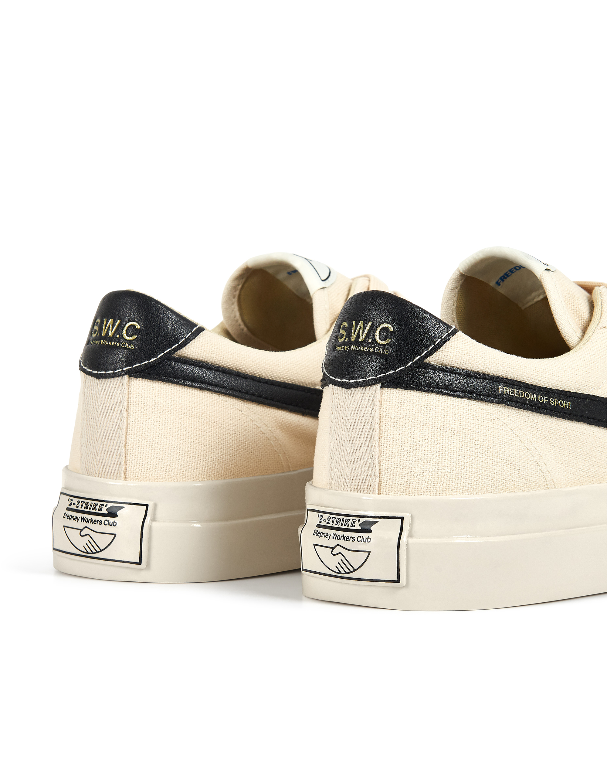 Dellow S-Strike Canvas - Ecru / Black