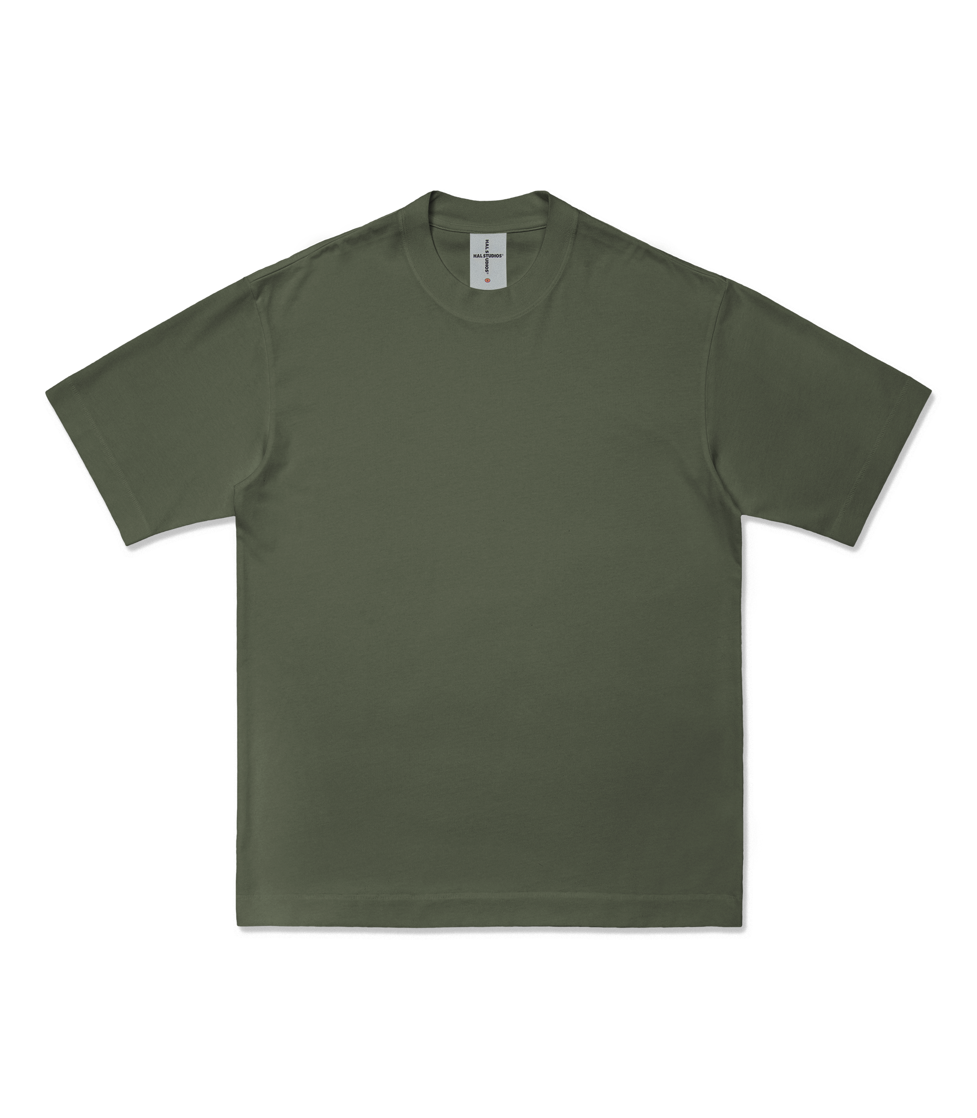 STUDIO T-SHIRT - BURNT OLIVE