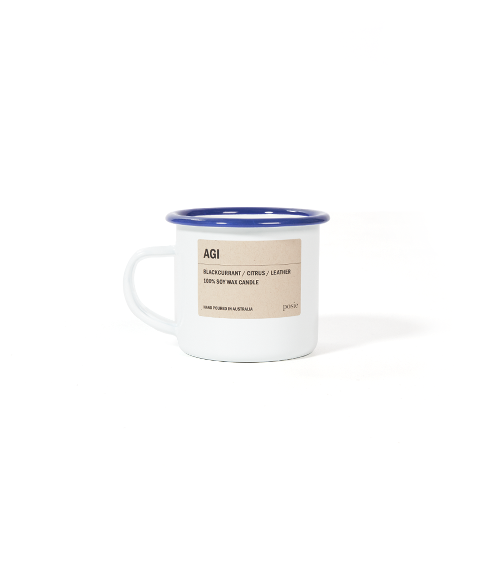 300g Enamel Mug Soy Candle - AGI