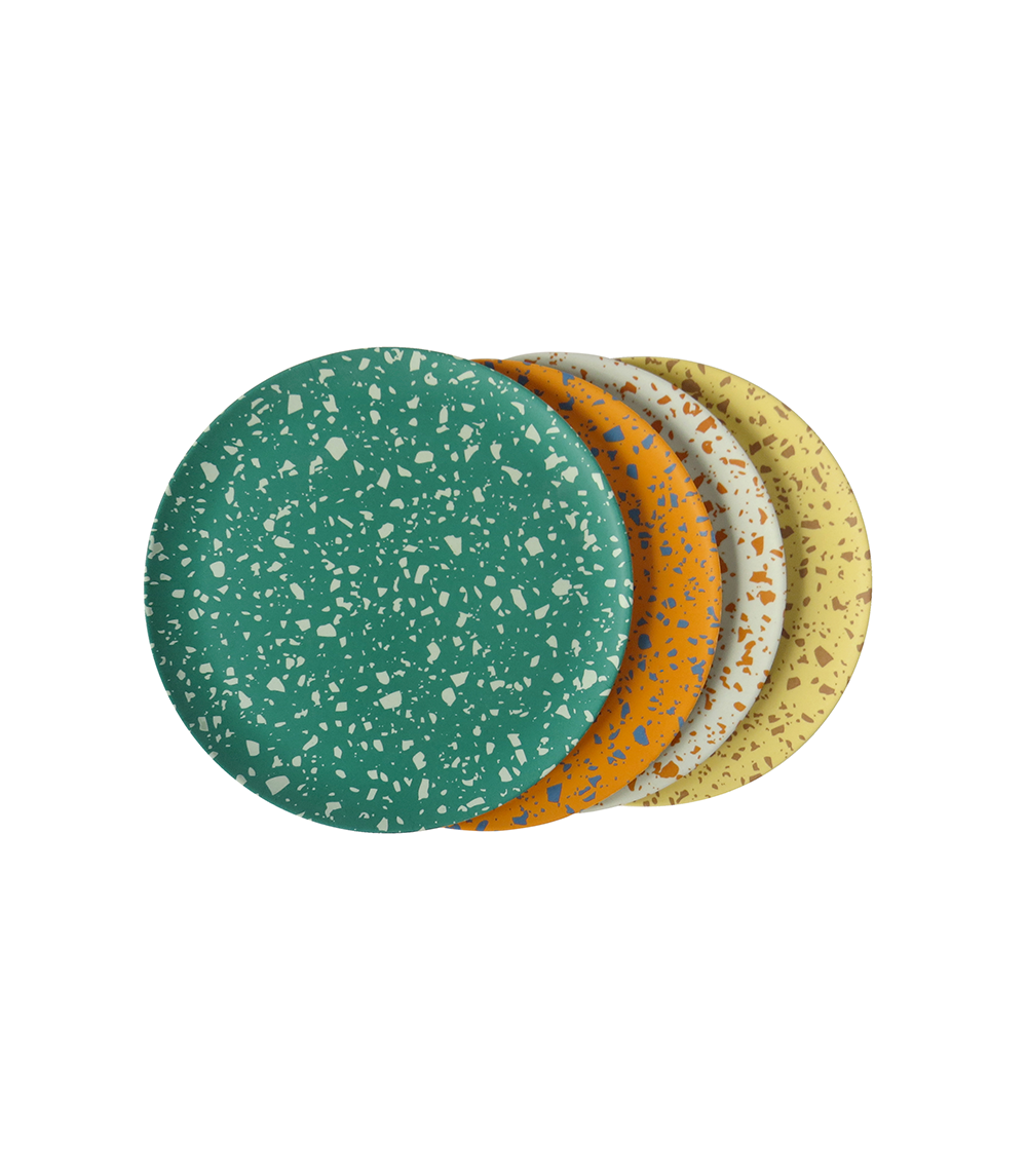 8" Side Plate - Assorted Terrazzo