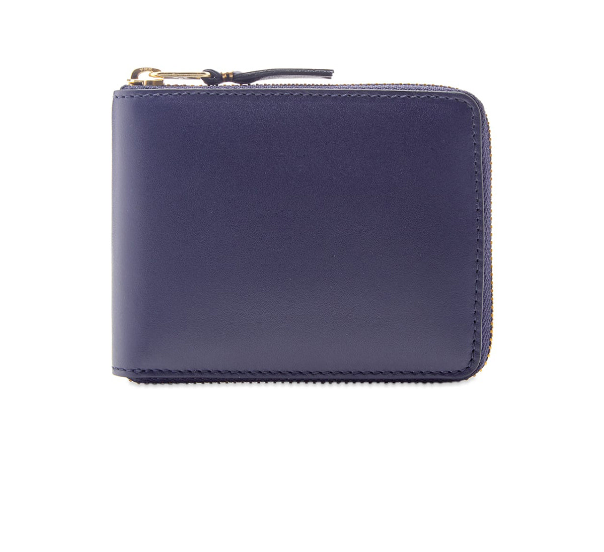 Classic Large Zip Wallet - Navy