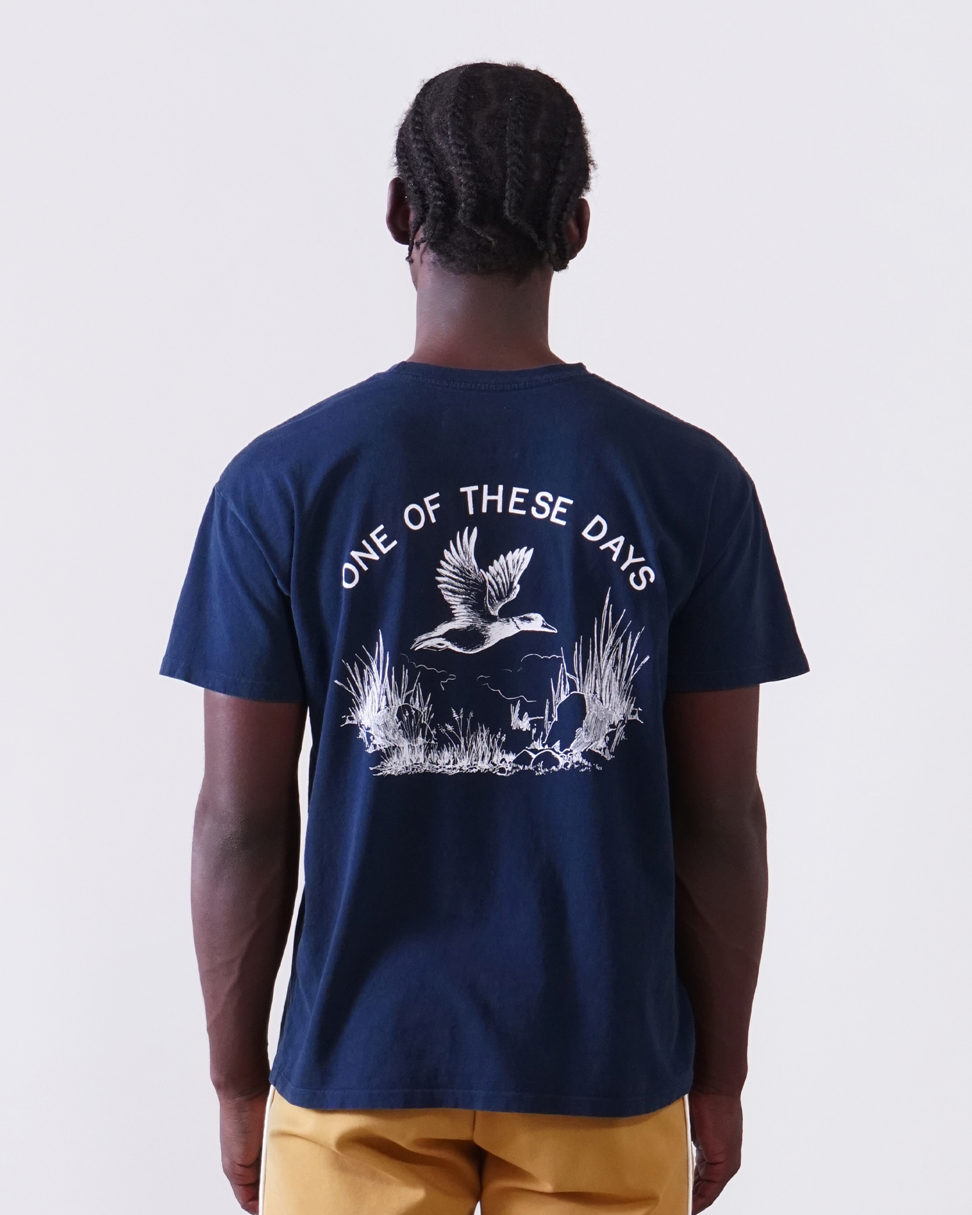 Mallard Hunt T-shirt - Navy