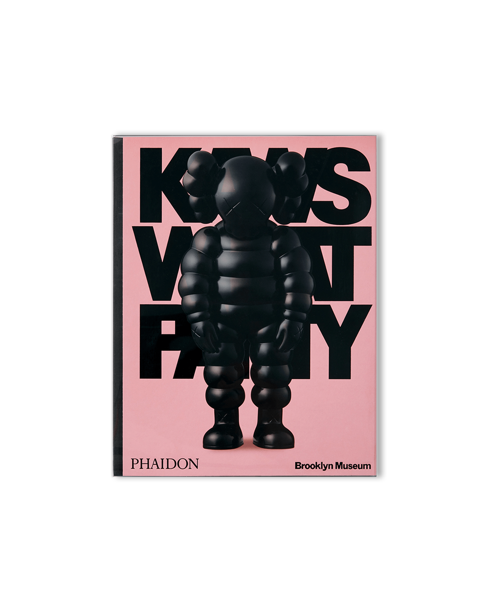 KAWS - WHAT PARTY (Black on Pink edition)